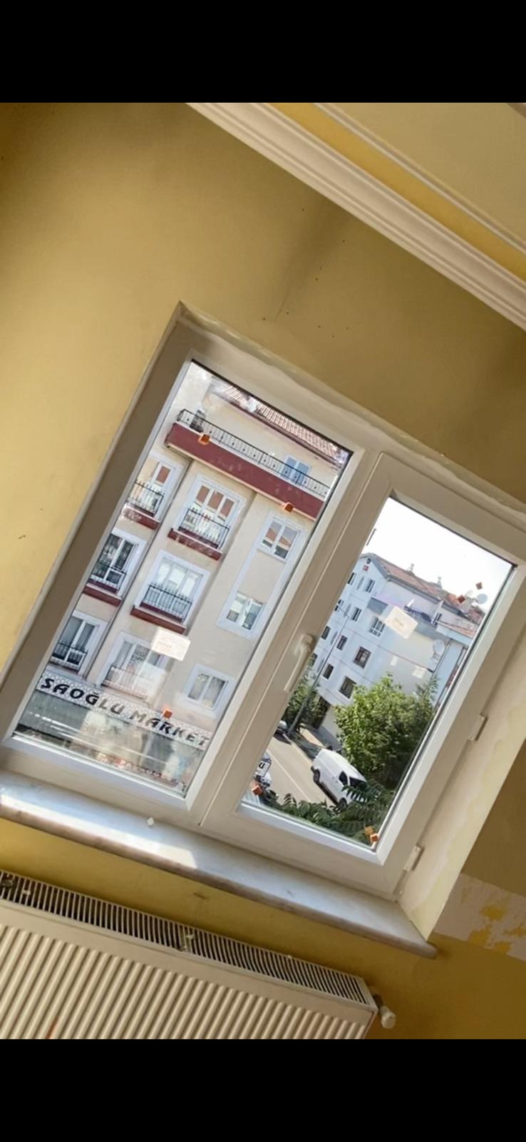 Beyaz PVC Pencere Modeli 7