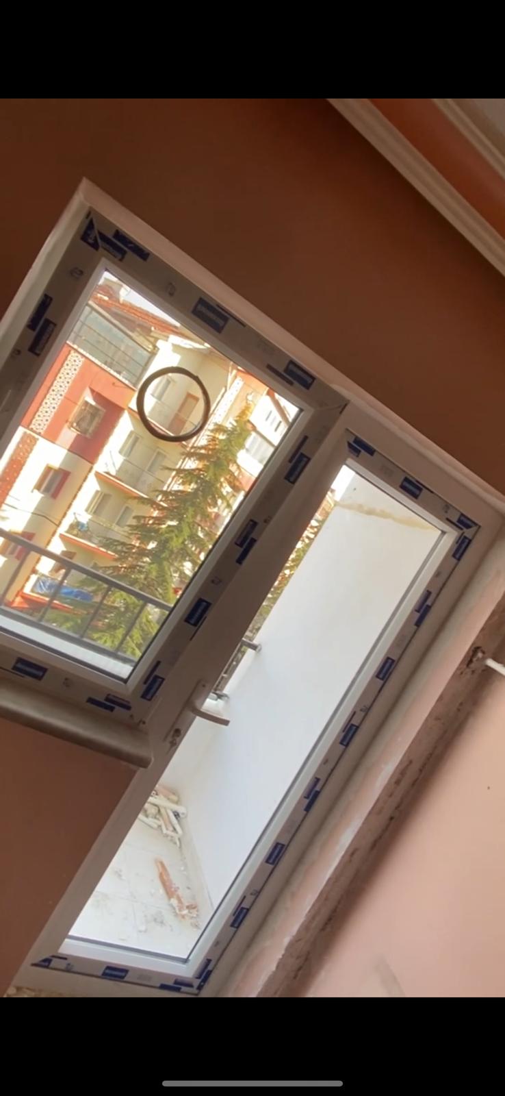 Beyaz PVC Pencere Modeli 8